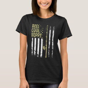 Mannen beste visser roel koel poppie pappa fath t-shirt