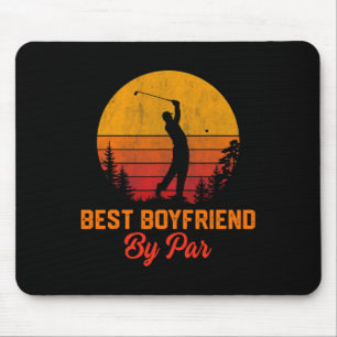 Mannen beste vriend van par Golf boyvriend Muismat