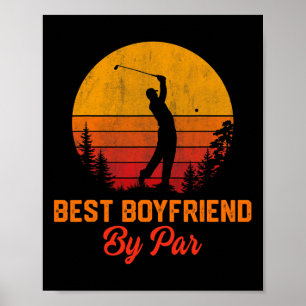 Mannen  beste vriend van par Golf boyvriend Poster