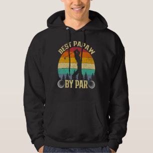 Mannen beste wet van Par Vaderdag Golf Hoodie