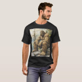 Mannen Bigfoot T-shirt (Voorkant volledig)