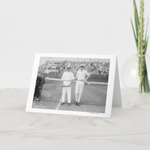 Mannen bij het Tennis-toernooi in Washington DC Kaart