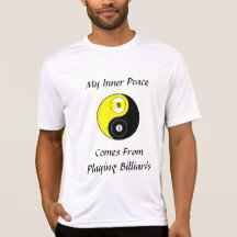 Mannen Billiard T-shirt