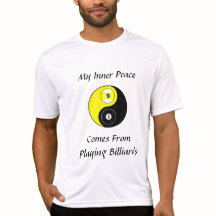 Mannen Billiard T-shirt