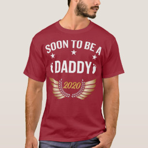 Mannen binnenkort een papa 2020 nieuwe vader om te t-shirt