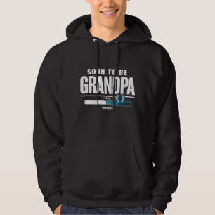 Mannen Binnenkort Grootvader EST. 2025 Nieuwe Groo Hoodie