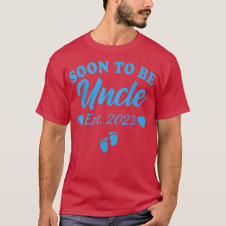Mannen binnenkort oom 2023 - Zwangerschap T-shirt