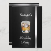 Mannen Birthday Kaart (Voorkant / Achterkant)