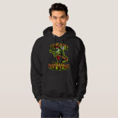 Mannen Black Hoodie (Voorkant volledig)
