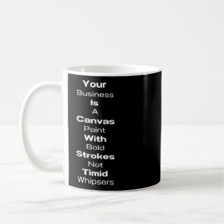 Mannen Black Quoted #8 Koffiemok