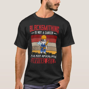 Mannen Blacksmith is geen loopster die het overlev T-shirt