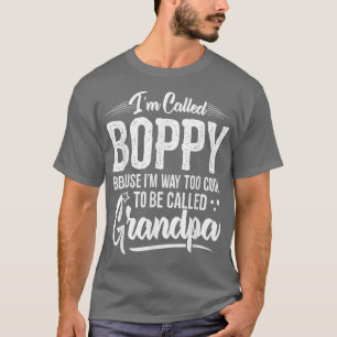 Mannen blauw T-shirt van kleinkinderen Funny Grand