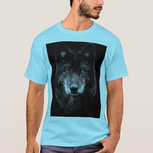 Mannen Blue T - shirt (Voorkant)