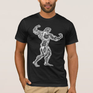 Mannen Bodybuilding Pose T-Shirt