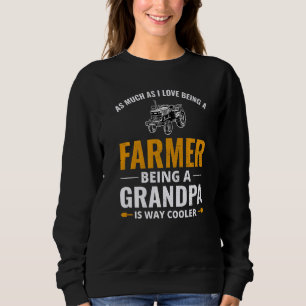 Mannen boer Grandpa Boerderij Farming Rancher Agri Trui
