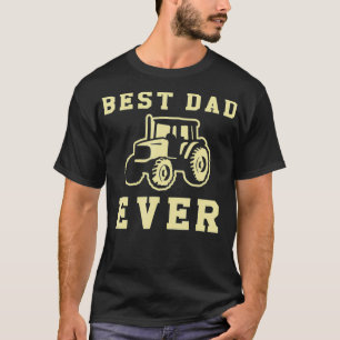 Mannen boer vader tractor vader vader vader t-shirt