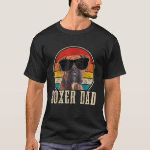 Mannen Bokser Papa Bokser Hondeneigenaar Vaders D T-shirt