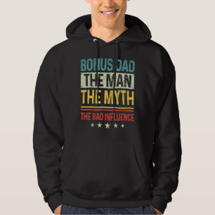 Mannen Bonus Papa Het Man De Mythe De Slechte Invl Hoodie