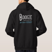 Mannen Boogie Press Hoodie (Achterkant)