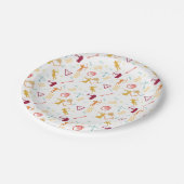 Mannen boogschieten - Boys Bow and Arrow Pattern Papieren Bordje (Gekanteld)