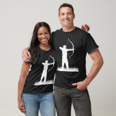 Mannen boogschutter t-shirt (Unisex)