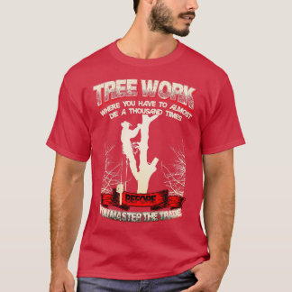 Mannen boomklimmer Arborist Shirt Gift