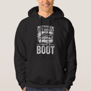 Mannen bootkapitein Sailor Boaters Lake Hoodie