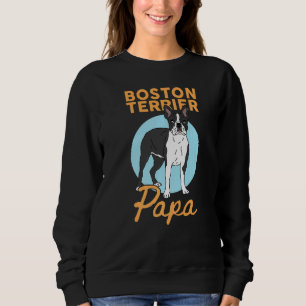 Mannen Boston Terrier Papa Dog eigenaar Boston Ter Trui