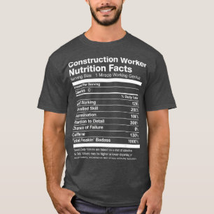 Mannen bouwvakkers Voetbal T-shirt