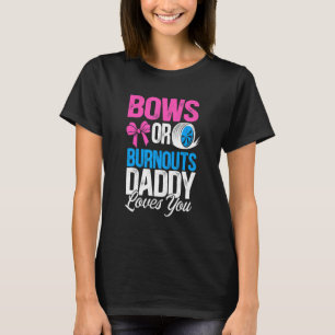 Mannen brandstichters of bogen pappa houdt van je t-shirt