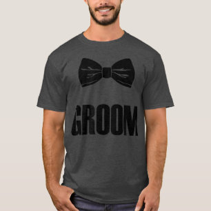 Mannen Bruidegom, Verlovingsfeest Mannen Grappige T-shirt