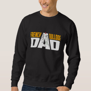 Mannen Bulldog Dad Frenchie Trui