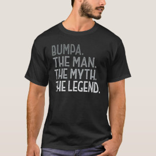Mannen bumpa van kleinkinderen grappig bumpa Man m T-shirt