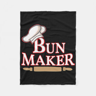 Mannen Bun Maker Halloween Couple Kostuums Fleece Deken