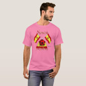 Mannen Burnout Shirt (Voorkant volledig)