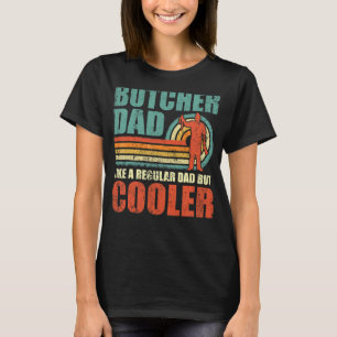 Mannen Butcher vader is een gewone vader, maar koe T-shirt