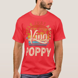 Mannen cadeau voor vaders dag blauw een titel net  t-shirt