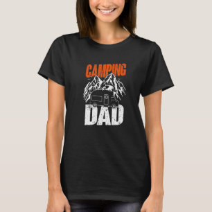 Mannen Camping Dad Camper Caravan Camping 1 T-shirt