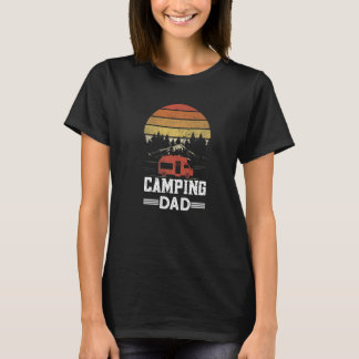 Mannen Camping Papa Camper Caravan Camping 11 T-shirt