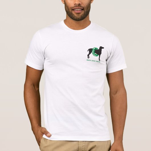 Mannen Canvas T-shirt (Voorkant)
