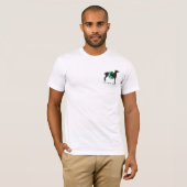 Mannen Canvas T-shirt (Voorkant volledig)