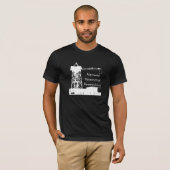 Mannen Canvas T-shirt (Voorkant volledig)