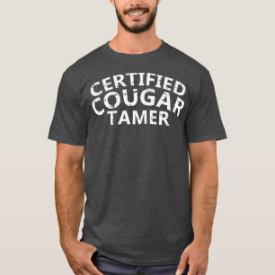 Mannen Certified Cougar Tamer Cougar Hunter T-shirt