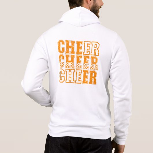 Mannen Cheer Hoodie Jacket (Achterkant)