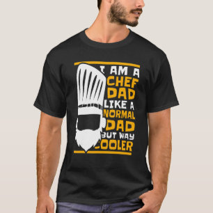 Mannen Chef Dad Way Koooler Chef de Cuisine T-shirt