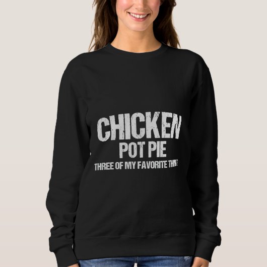 Mannen Chicken Pot Pie Trui (Voorkant)