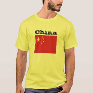Mannen-China T-shirt