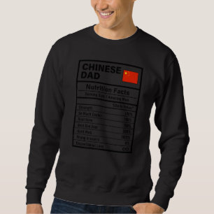 Mannen Chinese pap Nutrition Feit Vaderdag Nati Trui