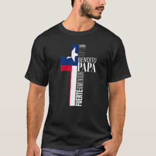 Mannen Christelijke vaders Dag Pap Dia Del Pad T-shirt