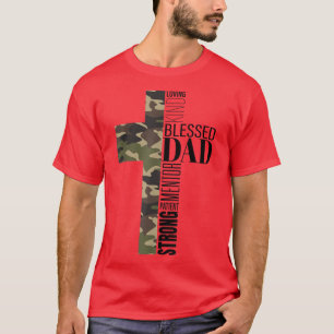 Mannen Christelijke vaders Dag Religieuze Mannen C T-shirt
